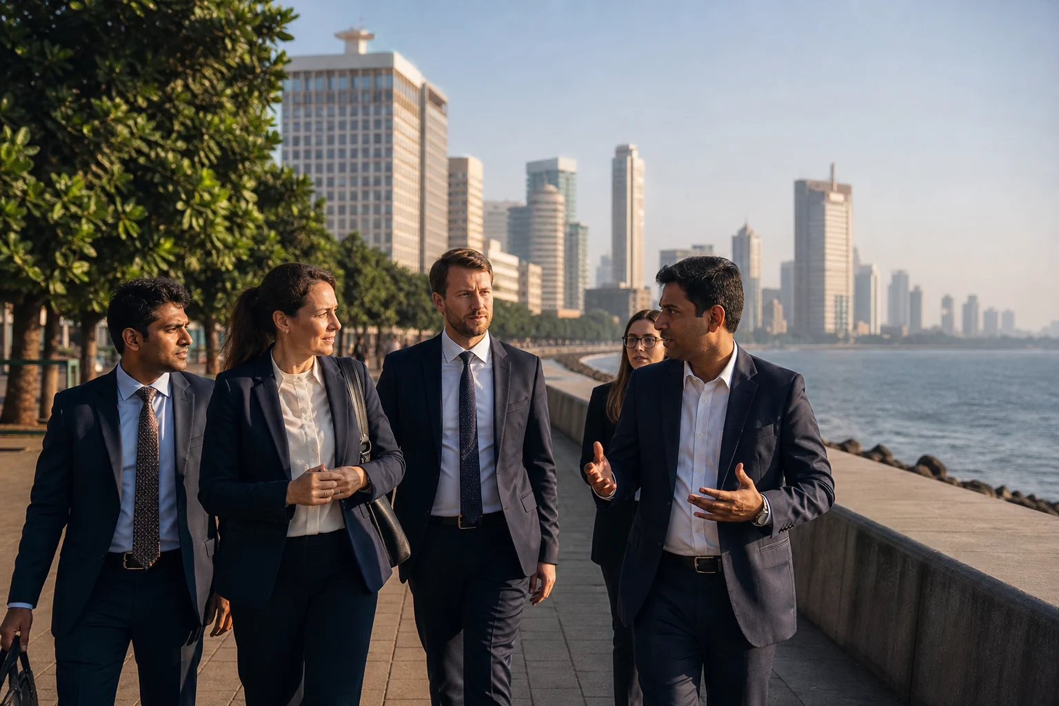 Мумбаи и Marine Drive — место проведения деловой программы для российских компаний